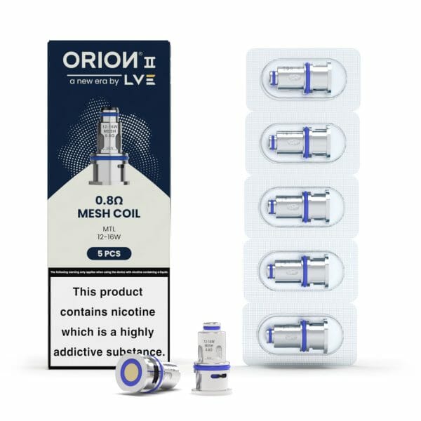 LVE Orion II Mesh Coils - 0.8 Ohm MTL